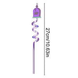 Halloween Straws Reusable Beverage Drinking Straws With Cartoon Patterns Halloween Decoration Supplies For Themed Events Home