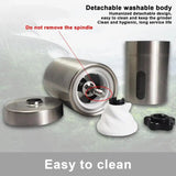Hand Coffee Grinder Portable Stainless Manual Coffee Mill Adjustable Detachable Hand Crank Coffee Grinder Espresso Grinder