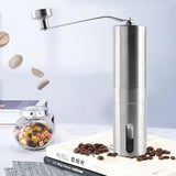 Hand Coffee Grinder Portable Stainless Manual Coffee Mill Adjustable Detachable Hand Crank Coffee Grinder Espresso Grinder
