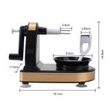 Hand-cranked Fruit Peeling Machine Apple Slicer Potato Peeler Vegetable Cutter Multifunction Kitchen Tool