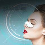 Handheld USB vibration massage to remove eye pouch movement slow nerve protection hot compress portable eye device