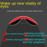 Handheld USB vibration massage to remove eye pouch movement slow nerve protection hot compress portable eye device