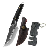 Handmade Forged Meat Cleaver Cutter Stainless Steel Boning Knife Camping Hunting Knives Butcher Knife Outdoor Cooking Cutlery