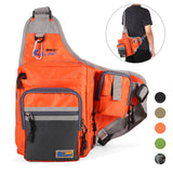 Fishing Bag Waterproof Canvas Hand Tool Bag Screws Nails Drill Bit Metal Parts Fishing Travel Makeup Organizer Pouch Bag Case