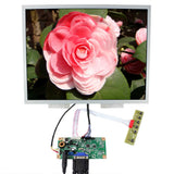 15inch LQ150X1LG96 1024x768 LCD Screen High Brightness 1050nite Outdoor display with HD DVI VGA Audio LCD Controller Board