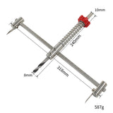 Gypsum Board Opener 40-300MM Adjustable Hole Cutter With Cowling Variable Size Hole Cutting Set Large Hole Saw Circle Cutter