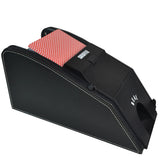 Double Use Deluxe 2 IN 1 Card Shuffler & Dealing Shoe Automatic Casino Playing Card Poker Card Automatic Shuffleing Machine