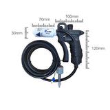 AC 220V Industrial Ionizing Air Gun Electrostatic Ion Blower Ion Wind Snake Machine Ion Generator Electrostatic Eliminator 5.6KV
