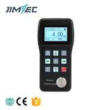 JIMTEC Through Coating Ultrasonic Thickness Gauge 3-40mm Plastic Ceramics Composites Glass Paint Digital Metal Thickness Meter