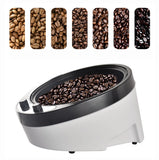 AC 220V Electric Coffee Roaster Grains Peanuts Sesame Baking Machine Tea Dryer Temperature Control High Capacity 1200W