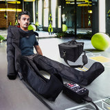 Air Compression Leg Massager Presoterapia Recovery System Pump Boots 6 Chambers for Muscle Relief Blood Circulation Athletes