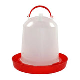 2 Pcs Poultry Water Bucket 750ML/1.5L/6L Chicken Drinking Fountain Barrel Water bucket Quail drinking Bird equipment Feeder