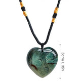 Heart-shaped Pendant With Chain Heart-Shaped Pendant Necklace For Mental Health Stylish Jewelry Birthday Gifts For Shopping Home