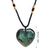 Heart-shaped Pendant With Chain Heart-Shaped Pendant Necklace For Mental Health Stylish Jewelry Birthday Gifts For Shopping Home