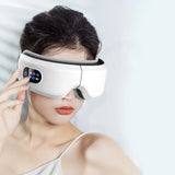 Heated Eye Massager With Bluetooth Music Vibration 16D Compression Massage Instrument For Migraines,Dark Circles Relief