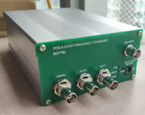 By BG7TBL FOS-3 OCXO Frequency Standard 44.1K 48K 2-Channel Word Clock with Black Or Green Panel Support Extern RB For Rubidium