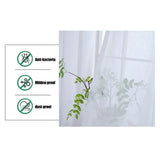 Waterproof Indoor Outdoor Curtains Sun Blocking Curtains for Bedroom Porch Pergola Cabana
