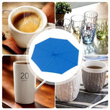 Herbruikbare Siliconen Bekerhoes Schattige Afdichting Zuignap Hoes Stofdichte Lekvrije Thee Koffie Deksels Dop Cup Accessoires