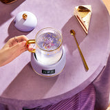 400ml Electric Kettle Tea Pot Health Preserving Pot Mini Boiled Water Pot Kettle Glass Stew Cup Multifunctional Teapot Office