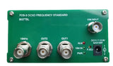 By BG7TBL FOS-3 OCXO Frequency Standard 44.1K 48K 2-Channel Word Clock with Black Or Green Panel Support Extern RB For Rubidium
