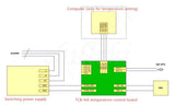 TCB-SA/SV Small TEC, Semiconductor Cooling Plate Temperature Control Board, TEC Thermostat, 0.01