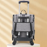 High Quality Carrying Travel Portable Transport Trolley Bag Breathable Space Capsule Pet Carrier Backpack For Cat Dog