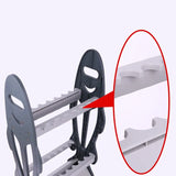 High-strength Detachable Fishing Rod Display Stand Marine 16 Grid Fishing Gear Rack Ship Yacht Fishing Rods Holder Storage Racks