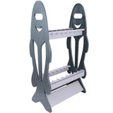 High-strength Detachable Fishing Rod Display Stand Marine 16 Grid Fishing Gear Rack Ship Yacht Fishing Rods Holder Storage Racks