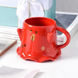 Holiday Decor Coffee Mug Tea Cups Christmas Decor And Halloween Ghost Cups Tea Cups For Hot Cocoa Coffee And Espresso