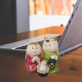 Holy Family Figurine Statue Family Jesus Christ Figurine Nativity Resin Figurine Christmas Table Decoration Indoor Sculpture