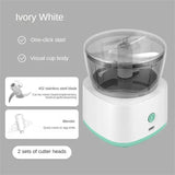 Home Portable Electric Food Chopper Garlic Grinder Mini Press Vegetable Pounder USB Kitchen Processor
