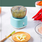 Home Portable Electric Food Chopper Garlic Grinder Mini Press Vegetable Pounder USB Kitchen Processor