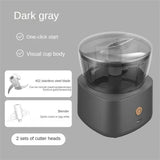 Home Portable Electric Food Chopper Garlic Grinder Mini Press Vegetable Pounder USB Kitchen Processor