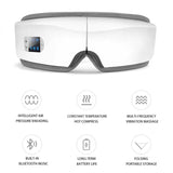 Hot Compress 4D Eye Massager Air Pressure Kneading Bluetooth Music Relieve Eye Fatigue Vibration Foldable Eye Care Relax Device