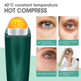 Hot Compress Eye Beauty Instrument Electric Vibration Eye Massager Anti Age Eye Wrinkle Dark Circle Removal Eye Skin Care Device