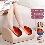 Hot Compression Electric Foot Massager Heating Therapy Shiatsu Kneading Roller Muscle Relaxation Pain Relief Foot Spa Machines