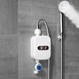 Hot Water Heater Tankless 3.5kw Tankless Water Heater Electric With LED Display Waterproof 110V Instant Water Heaters Shower