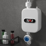 Hot Water Heater Tankless 3.5kw Tankless Water Heater Electric With LED Display Waterproof 110V Instant Water Heaters Shower