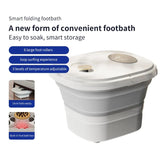 Hydromassage Foot Bath 45 Degrees 12 Massage Rollers Splash Protection Reflexology Aromatherapy Thermotherapy
