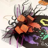 I Smell Children Pendant Wooden Door Hangers Wreath Decorative Wreath Front Door Hanging Signs With Lanyard Halloween Ornament