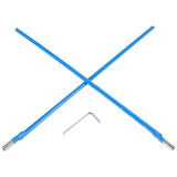 NEW ARRIVAL 2Pcs Two Way Rod Type Guitar Truss Rod Steel 9 x 420mm Blue Guitar Accessories