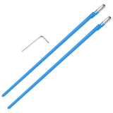 NEW ARRIVAL 2Pcs Two Way Rod Type Guitar Truss Rod Steel 9 x 420mm Blue Guitar Accessories