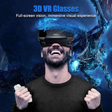 NEW ARRIVAL  Full-Screen Virtual Reality 3D Glasses VR Set 3D Virtual Reality Goggles, Adjustable with Gamepad