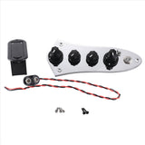 NEW ARRIVAL Universal 5 Jazz -08 Bass Loaded Control Plate for 4/5 String Bass Guitar Parts