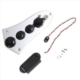 NEW ARRIVAL Universal 5 Jazz -08 Bass Loaded Control Plate for 4/5 String Bass Guitar Parts