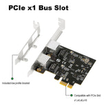 NEW ARRIVAL 2.5G Gigabit Network Card Adapter with 2 Ports 2500Mbps PCIe 2.5Gb Ethernet Card RJ45 LAN Computer Controller Card