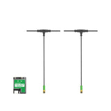 ELRS 2.4GHz Receiver True Diversity RX FPV VRX Dual 70mm Antenna Receiver for FPV Drone