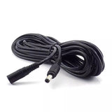 NEW ARRIVAL DC 12V Power Extension Cable 5.5x2.1mm Power Cord 12m for CCTV Surveillance Camera Router LED Strip Radio Printer