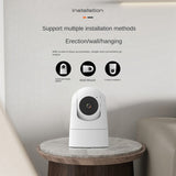 WiFi Camera 5G Video Surveillance Camera Mini Indoor Security Camera Black EU PLUG