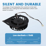 NEW ARRIVAL For Internal Cooling Fan Replacement for Super Slim 4000 Game Console Cooling Fan Repair Parts